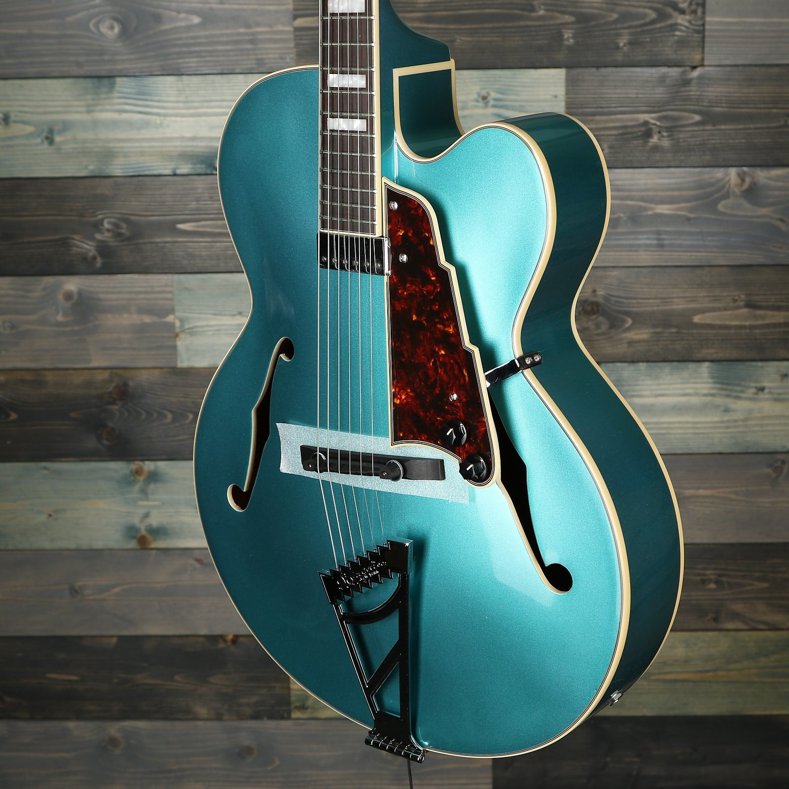 D'Angelico Premier EXL-1 Hollowbody Singlecut - Ocean Turquoise