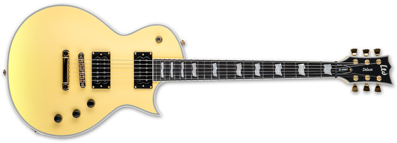 ESP LTD EC-1000T CTM Electric - Vintage Gold Satin