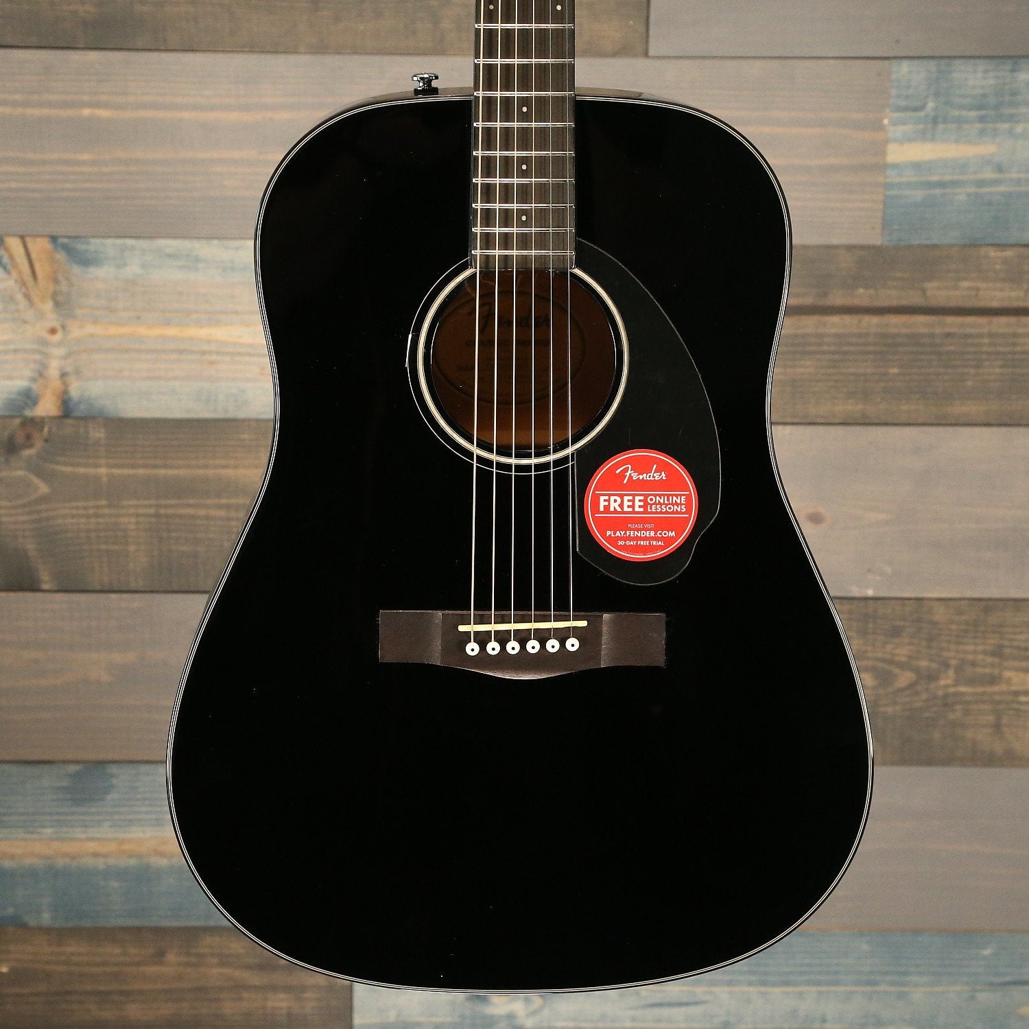 Fender CD-60S Dreadnought Acoustic Guitar Black Walnut Fingerboard