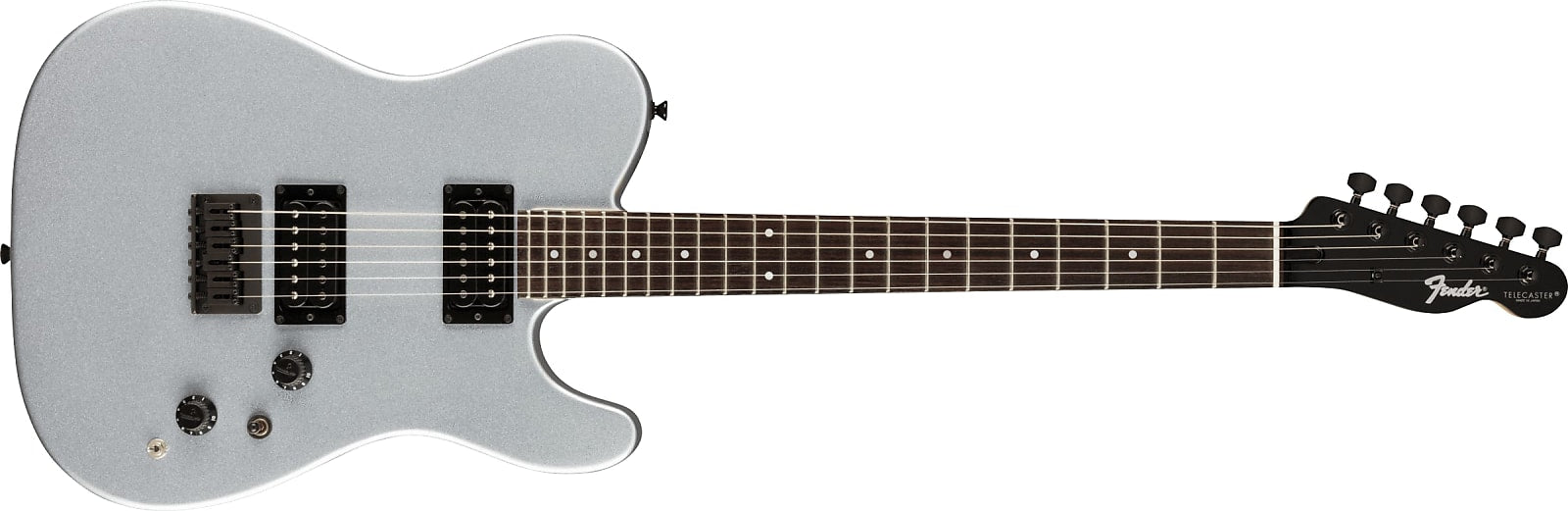Fender Boxer Series Telecaster HH, Rosewood Fingerboard, Inca Silver
