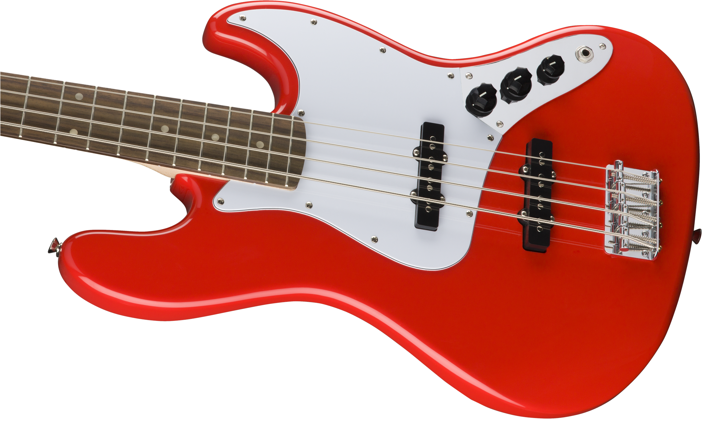 Fender Squier Affinity Series Jazz Bass, Laurel Fingerboard, Race Red