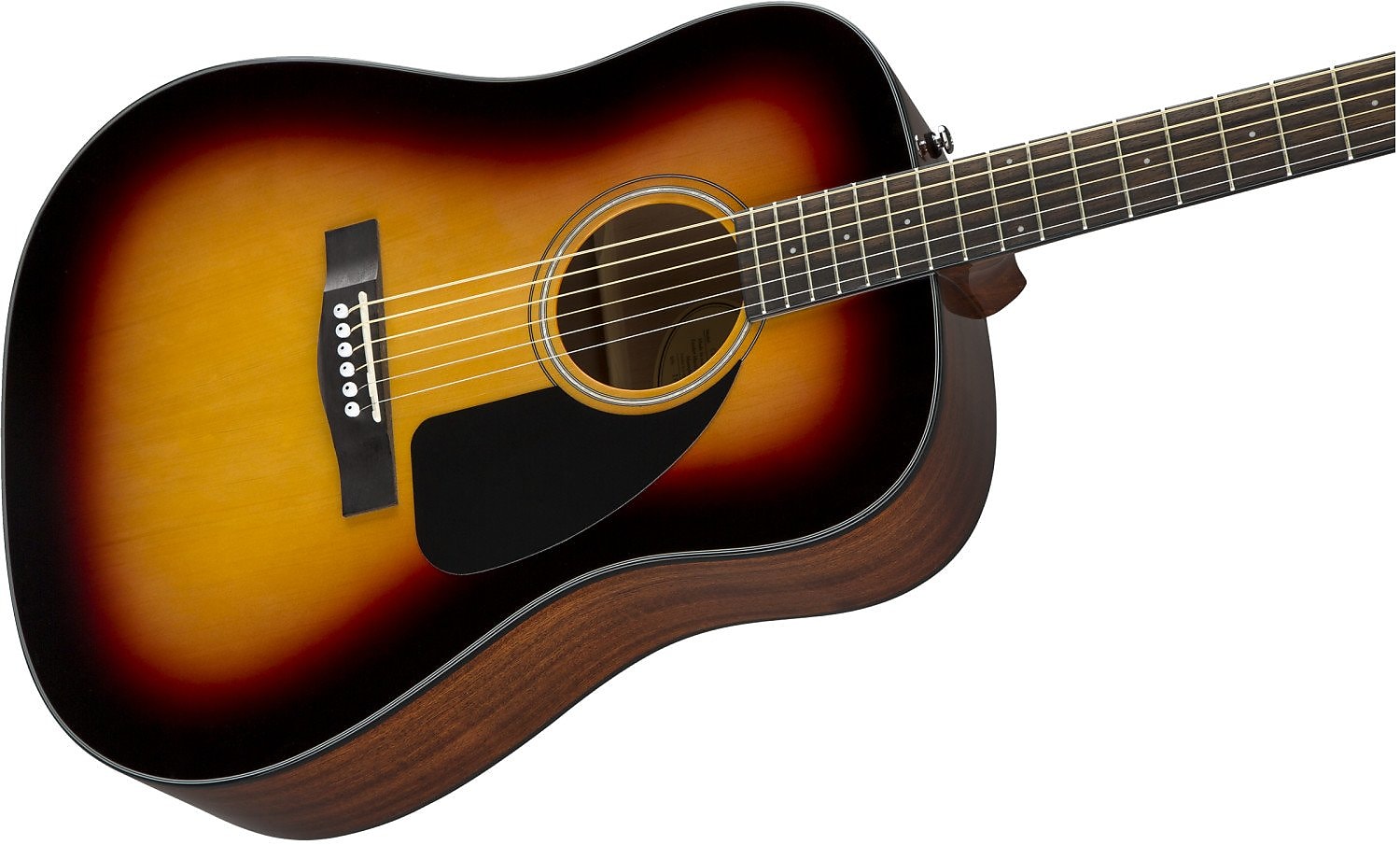 Fender CD-60 Dreadnought V3 w/Case, Walnut Fingerboard, Sunburst