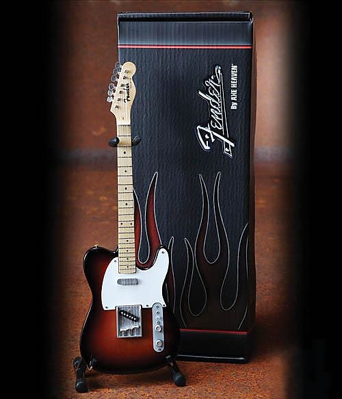 Axe Heaven Fender Telecaster - Sunburst Finish Miniature Guitar Replica