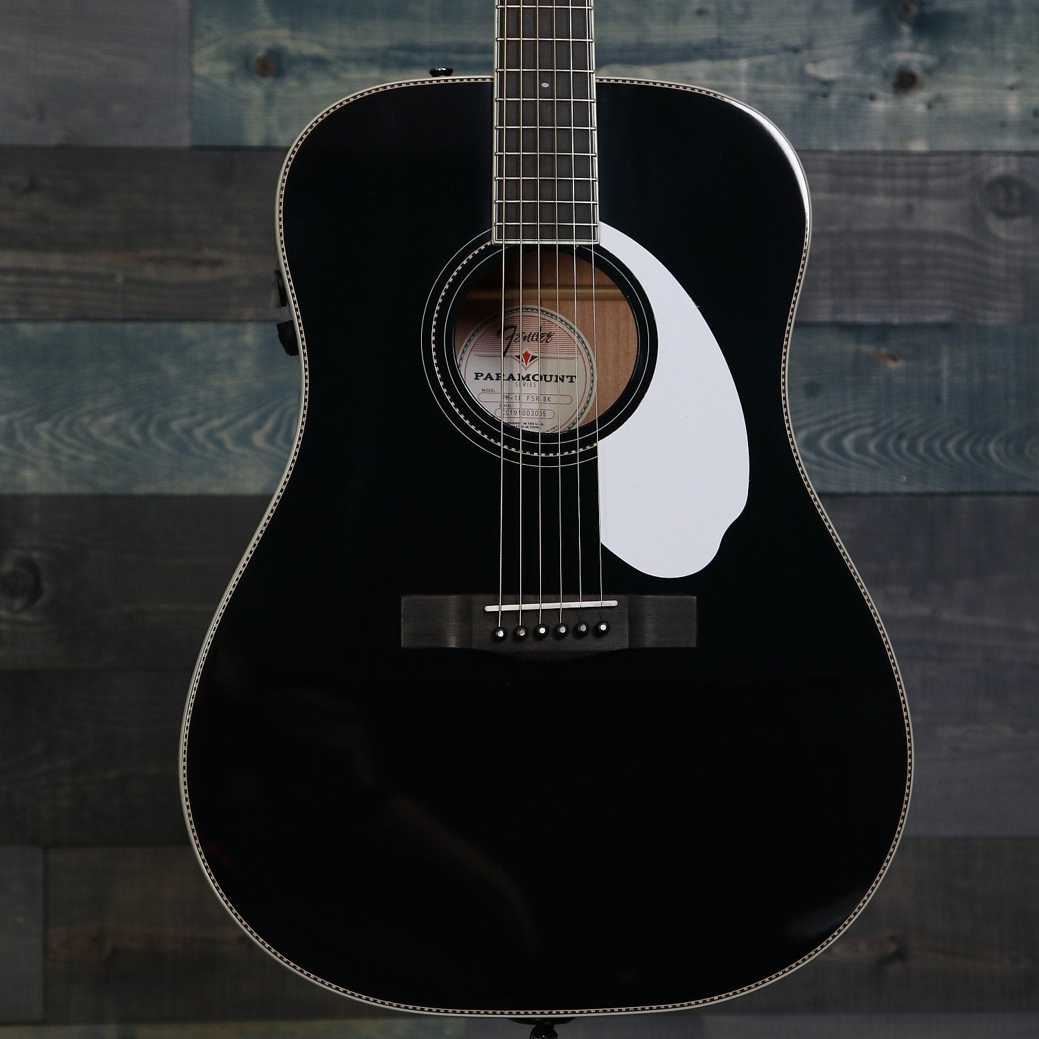 Fender PM-1E Dreadnought Limited Edition Black w/case