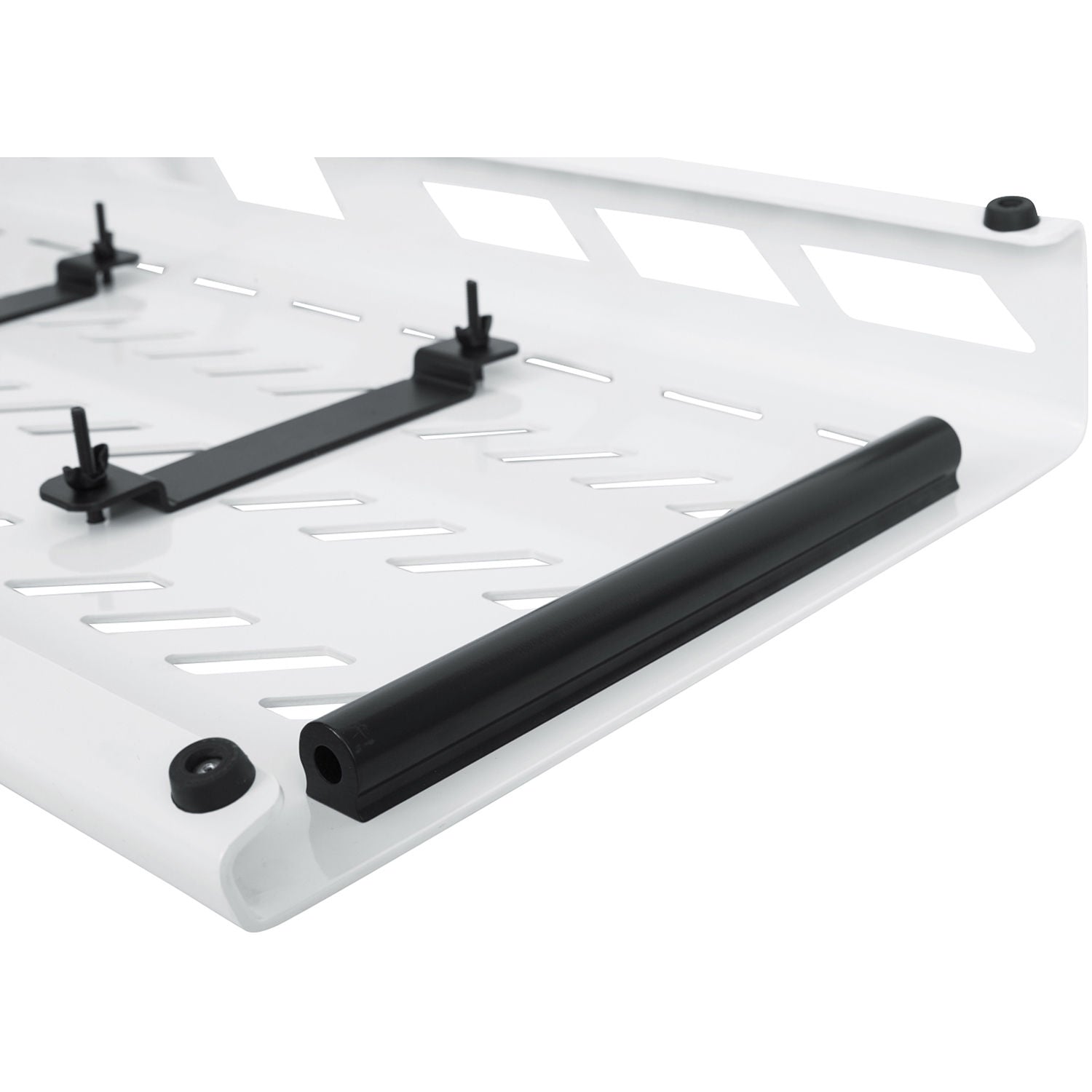 Gator Cases Extra Large Aluminum Pedal Board w/Carry Bag - White