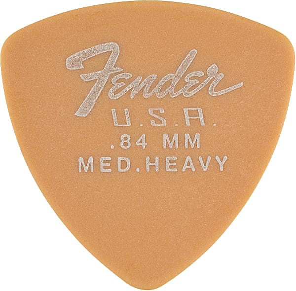 Fender Dura-Tone 346 Shape, .84, Butterscotch Blonde, 12-Pack