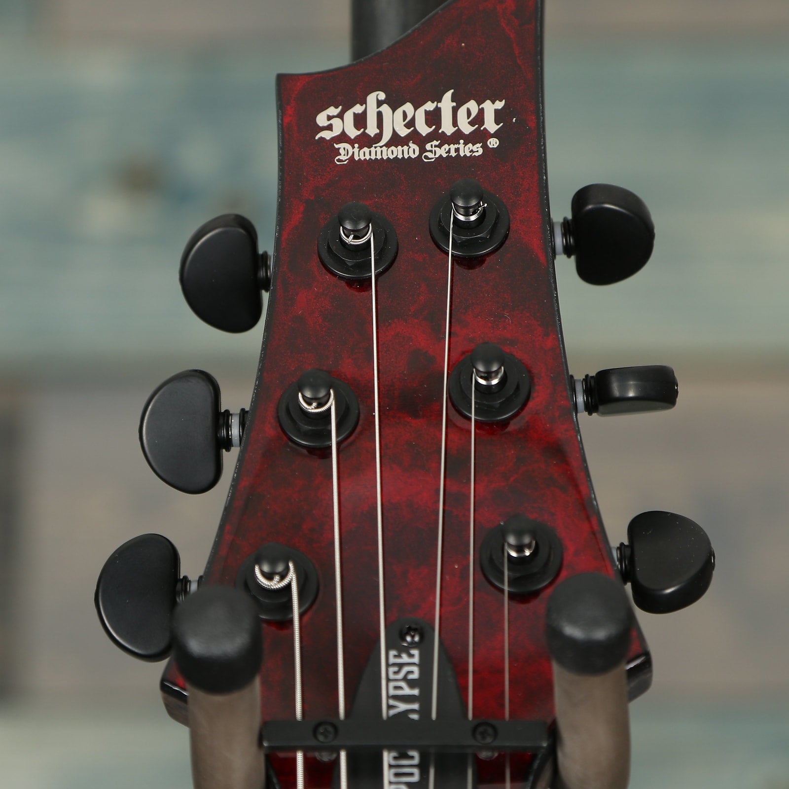 Schecter V-1 FR Apocalypse Red Reign - Red Reign