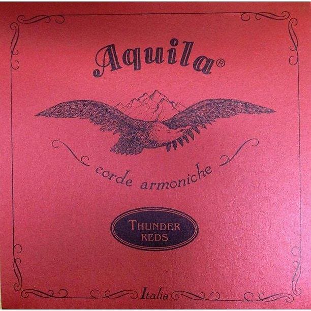 Aquilla Bass Uke Set - Thundergut Red Series