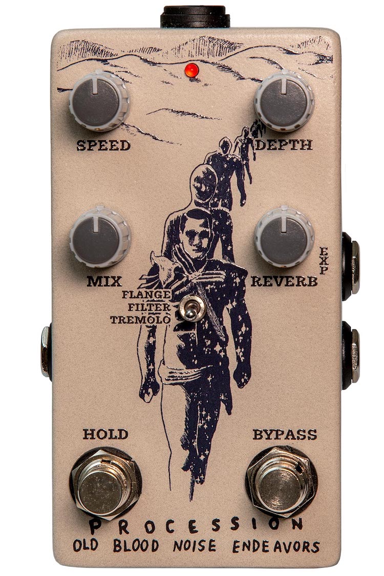 Old Blood Noise Endeavors Procession Sci Fi Reverb Pedal