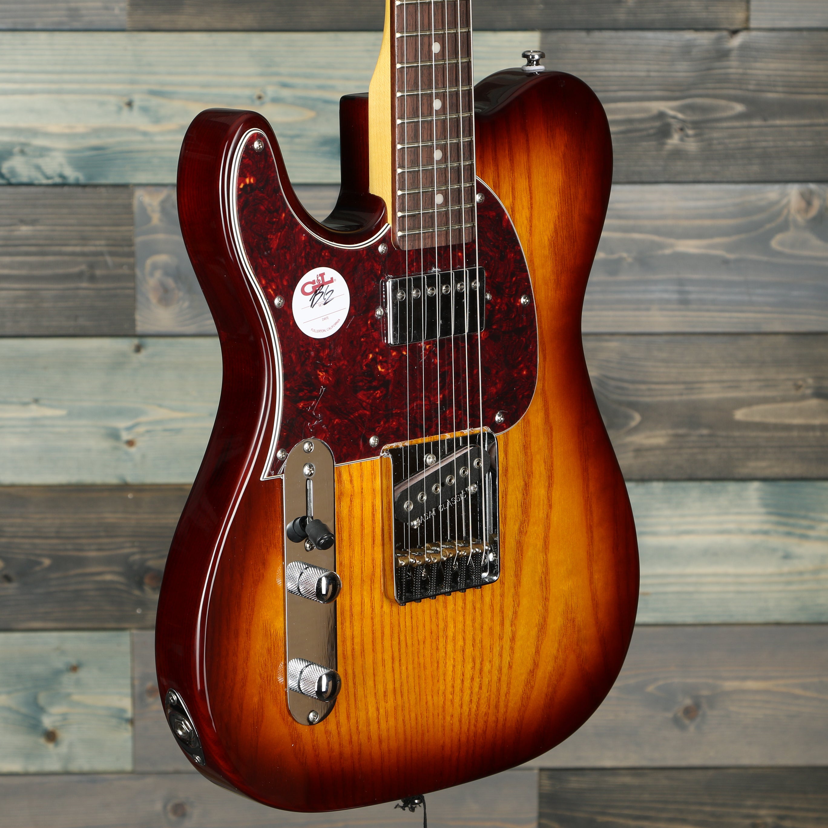 G&L Tribute ASAT Classic Bluesboy Lefty Electric - Tobacco Sunburst