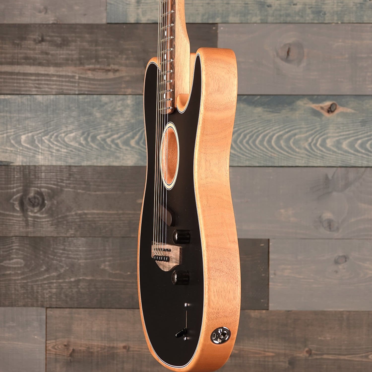 Fender American Acoustasonic™ Telecaster®, Ebony Fingerboard, Black