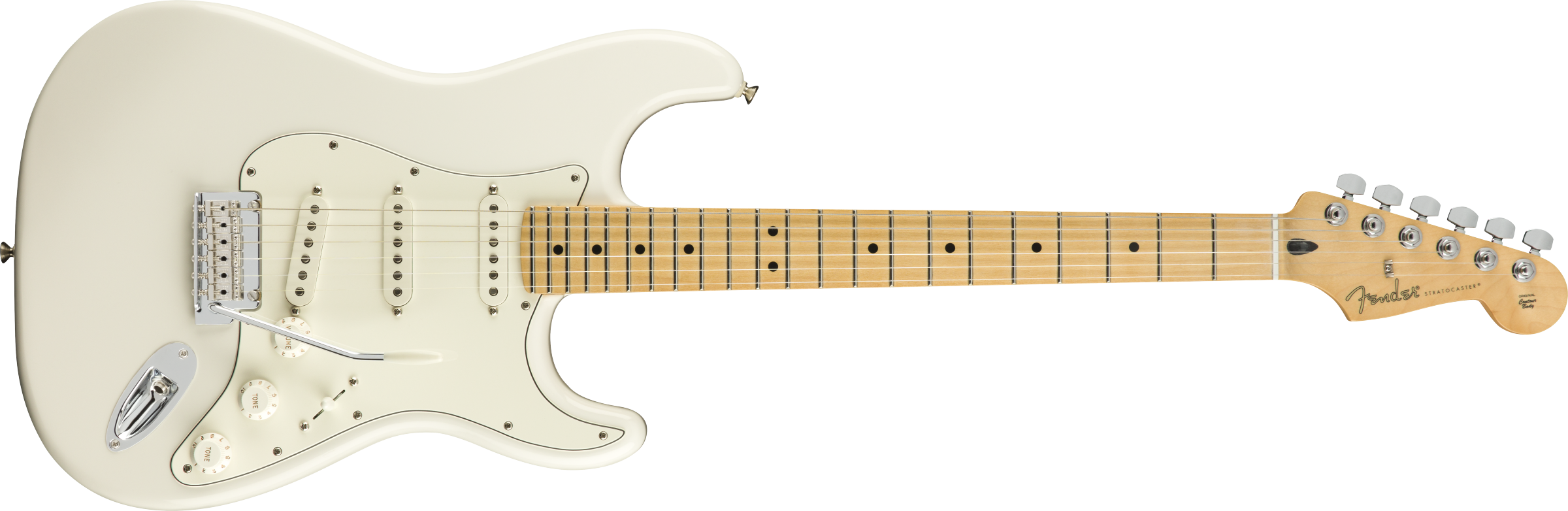 Fender Player Stratocaster, Maple Fingerboard, Polar White