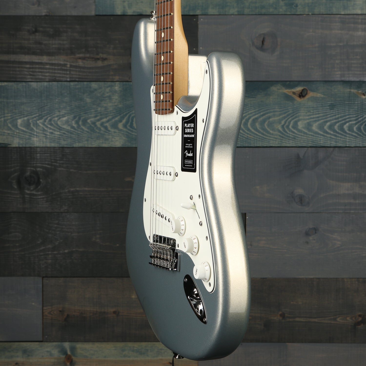 Fender Player Stratocaster, Pau Ferro Fingerboard, Silver