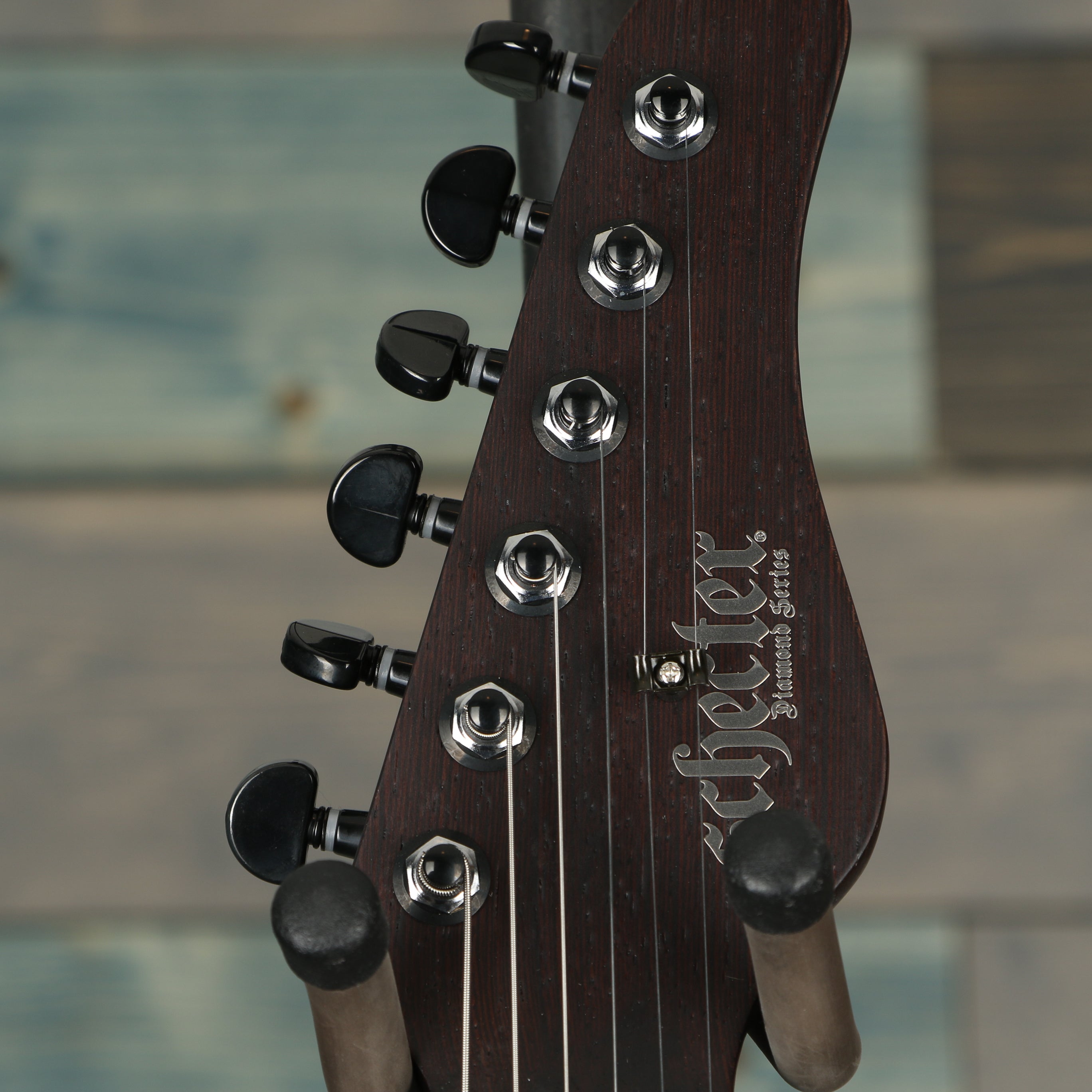 Schecter 1269 Sun Valley Sun Shredder Exotic Hardtail - Black Limba