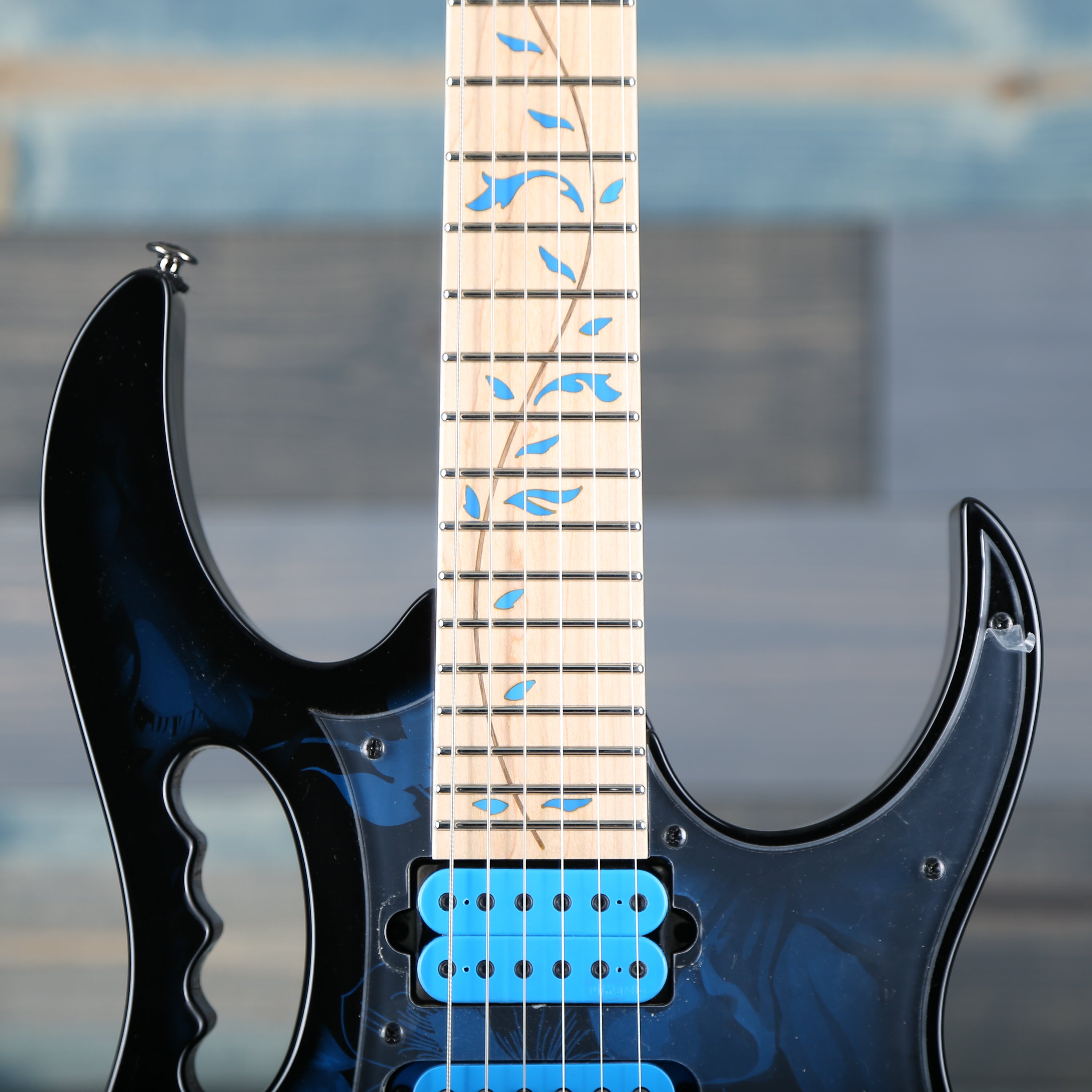 Ibanez JEM77PBFP Blue Floral Pattern Steve Vai Signature w/Gigbag