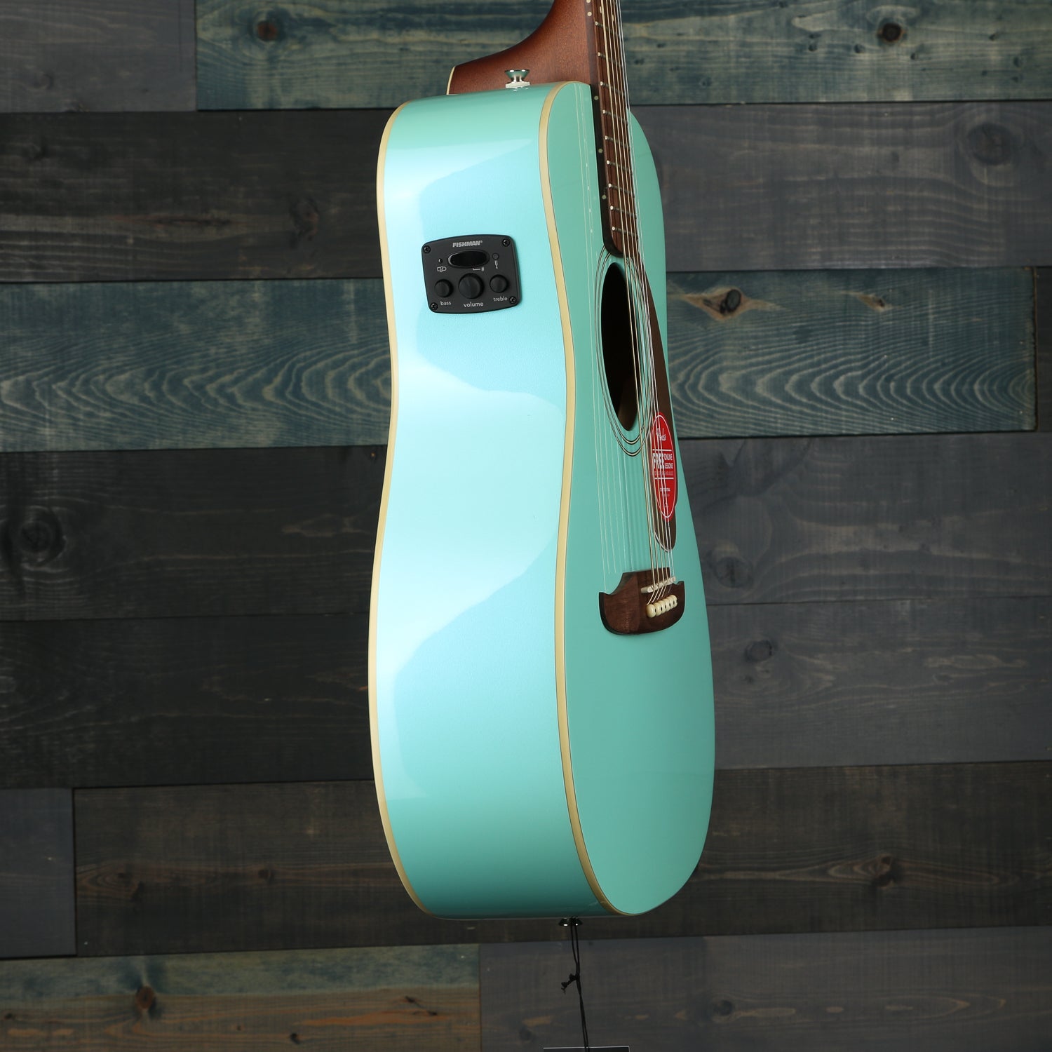 Fender Malibu Player Aqua Splash Walnut Fingerboard