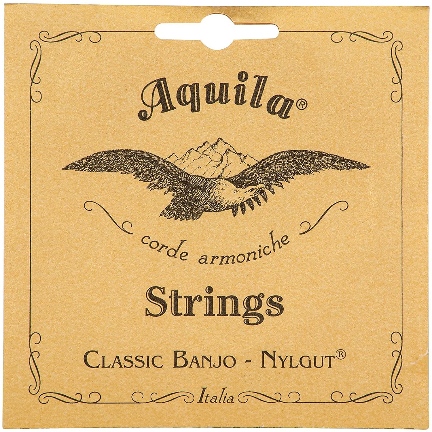 Aquila Medium Tension Minstrel Banjo Set - All Nylgut