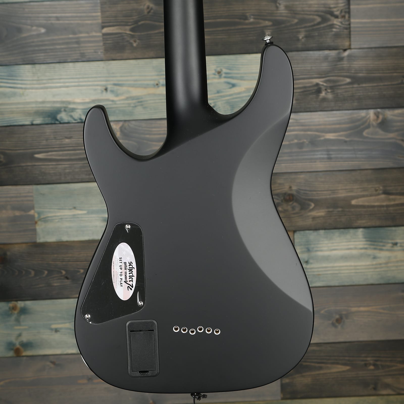 Schecter 1181 Damien Platinum-6 Satin Black