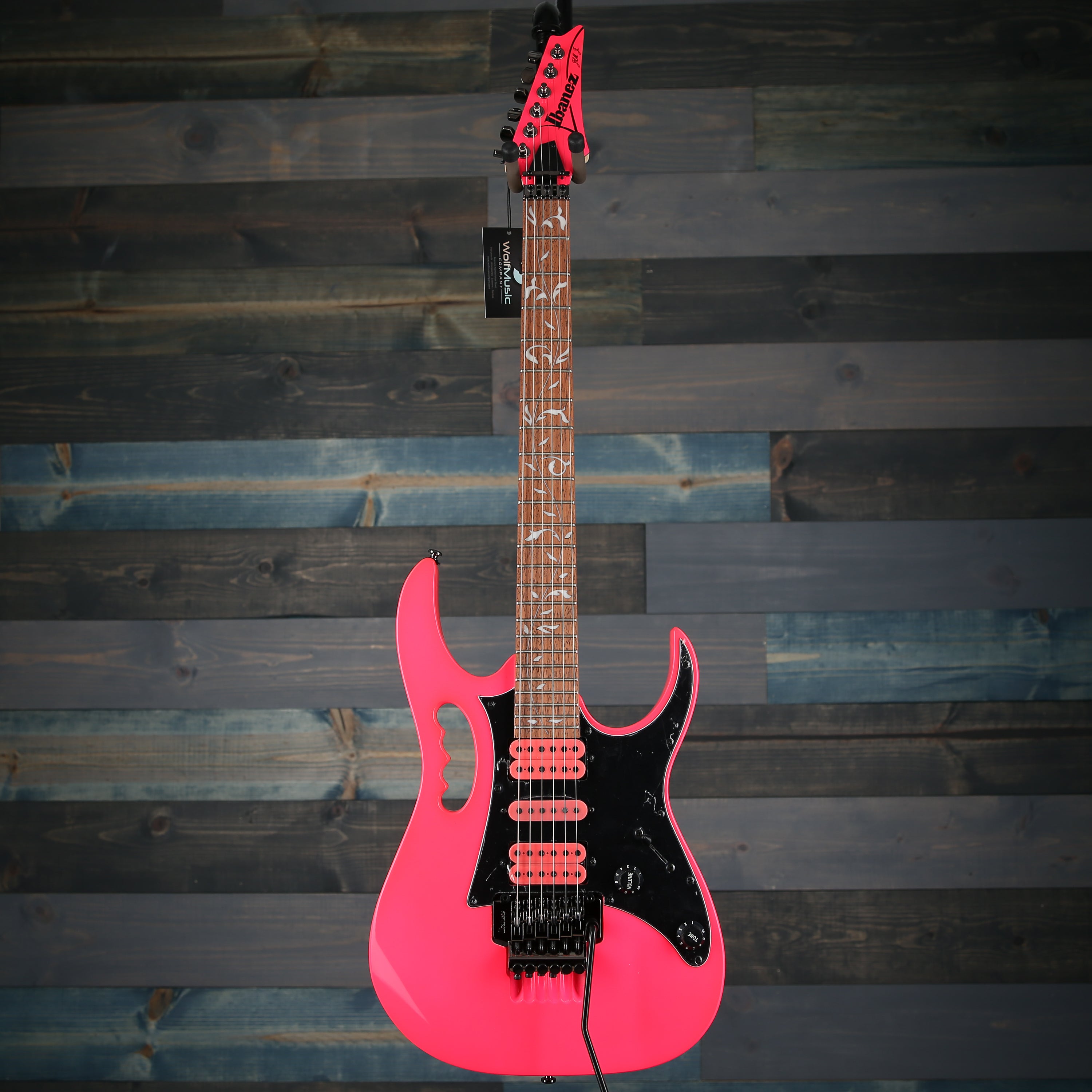 Ibanez JEMJRSPPK Steve Vai Signature Electric Guitar - Pink