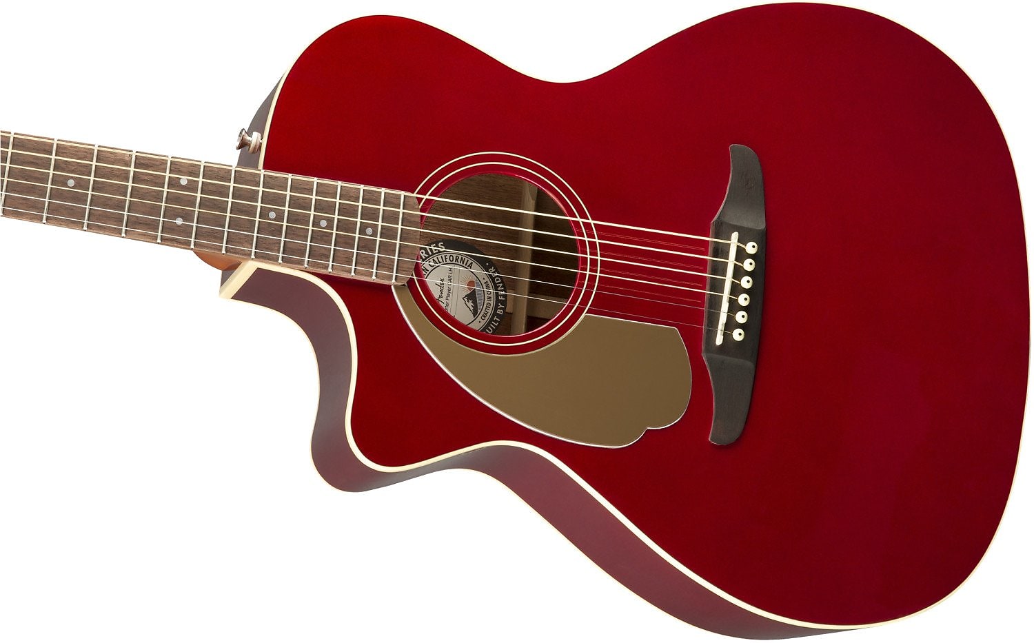 Fender Newporter Player LH, Walnut Fingerboard, Candy Apple Red