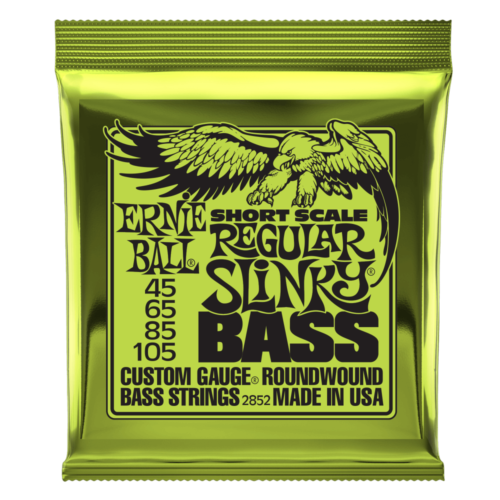 Ernie Ball 2852 Short Scale Nickel Wound Regular Slinky Bass