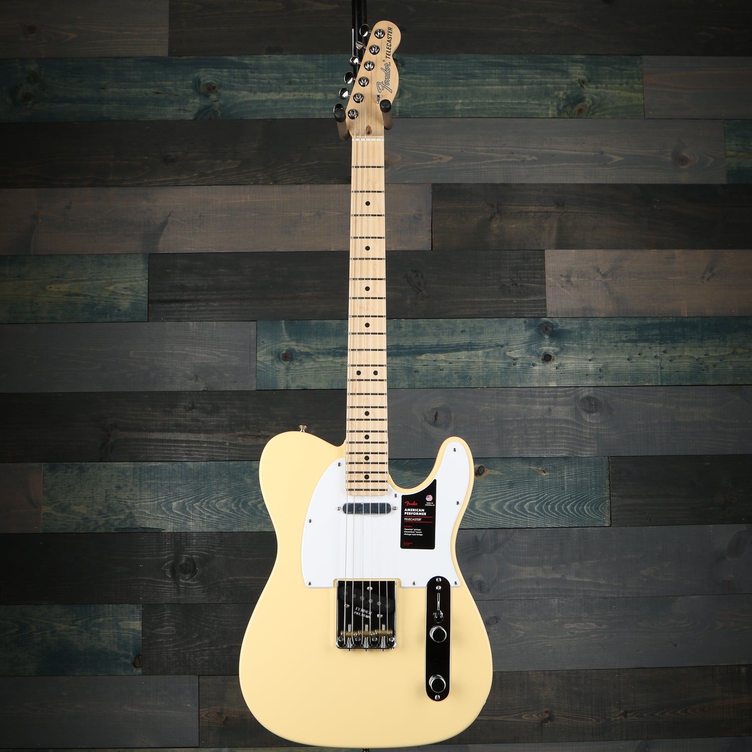 Fender American Performer Telecaster Maple Fingerboard, Vintage White