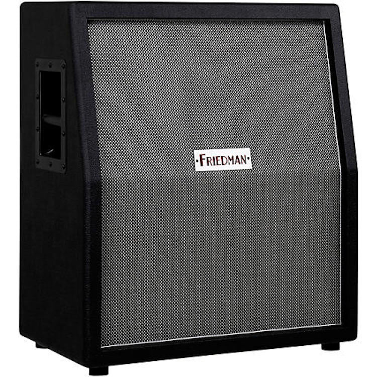 Friedman Vertical 2x12 Closed Back Slant Cabinet Silver Weave