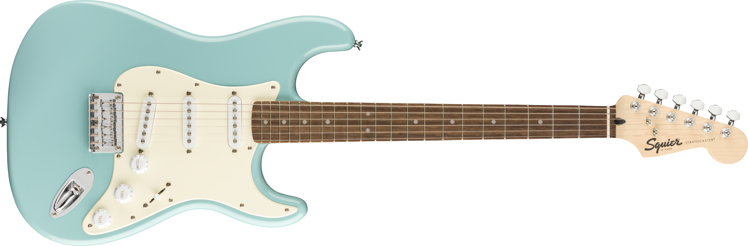 Fender Squier Bullet Stratocaster HT, Laurel Fingerboard, Tropical Turquoise