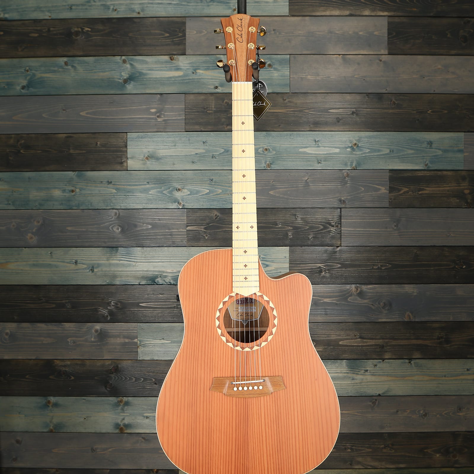 Cole Clark Fat Lady 2 Series FL2EC-RDBLSB Acoustic - Redwood/Blackwood