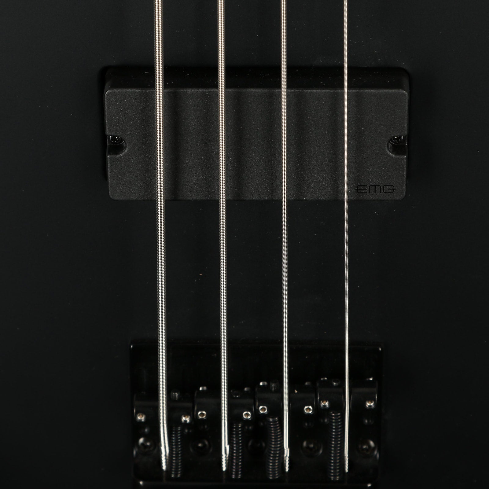 ESP LTD M-4 Bass Black Metal Series - Black Satin