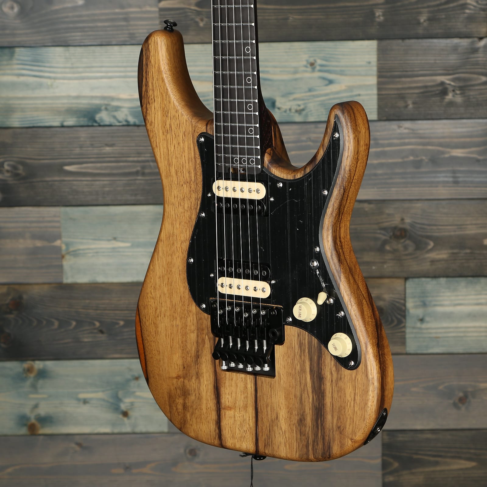 Schecter Sun Valley Super Shredder Exotic Black Limba Black Limba