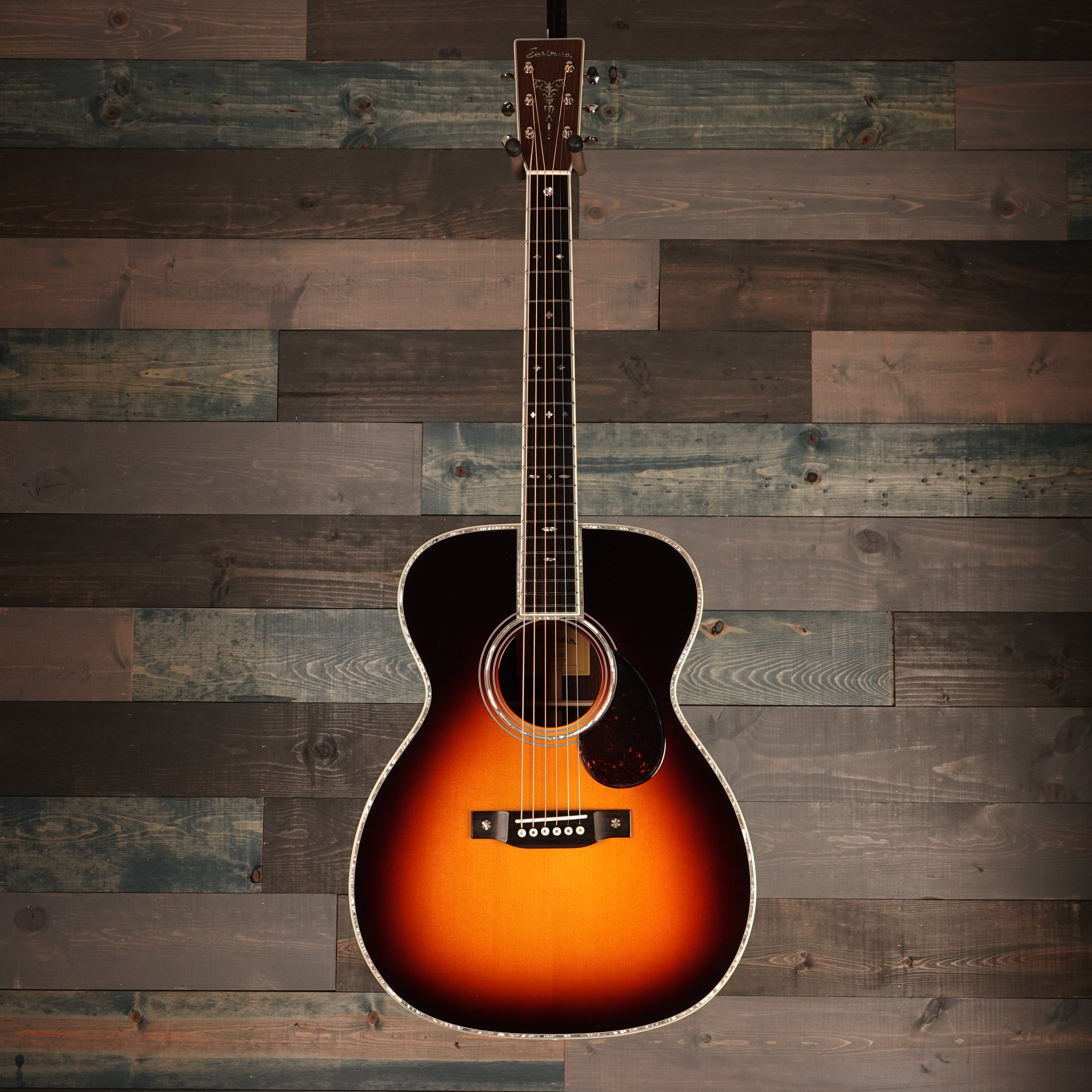 Eastman Guitars E40OM-SB Sunburst Solid Rosewood Acoustic Guitar