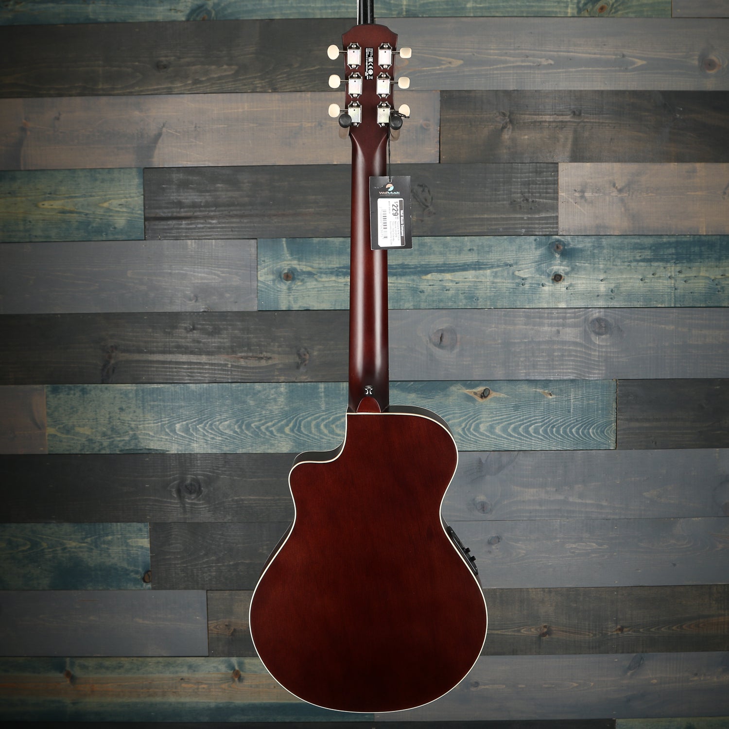 Yamaha APXT2EW Natural 3/4 APX Thin-line Cutaway Acoustic Electric Guitar