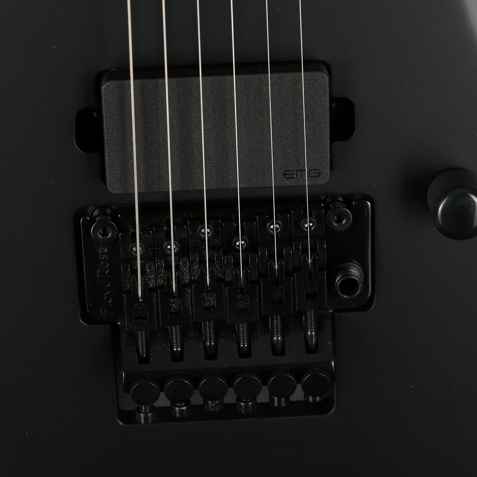ESP LTD F Black Metal Series - Black Satin