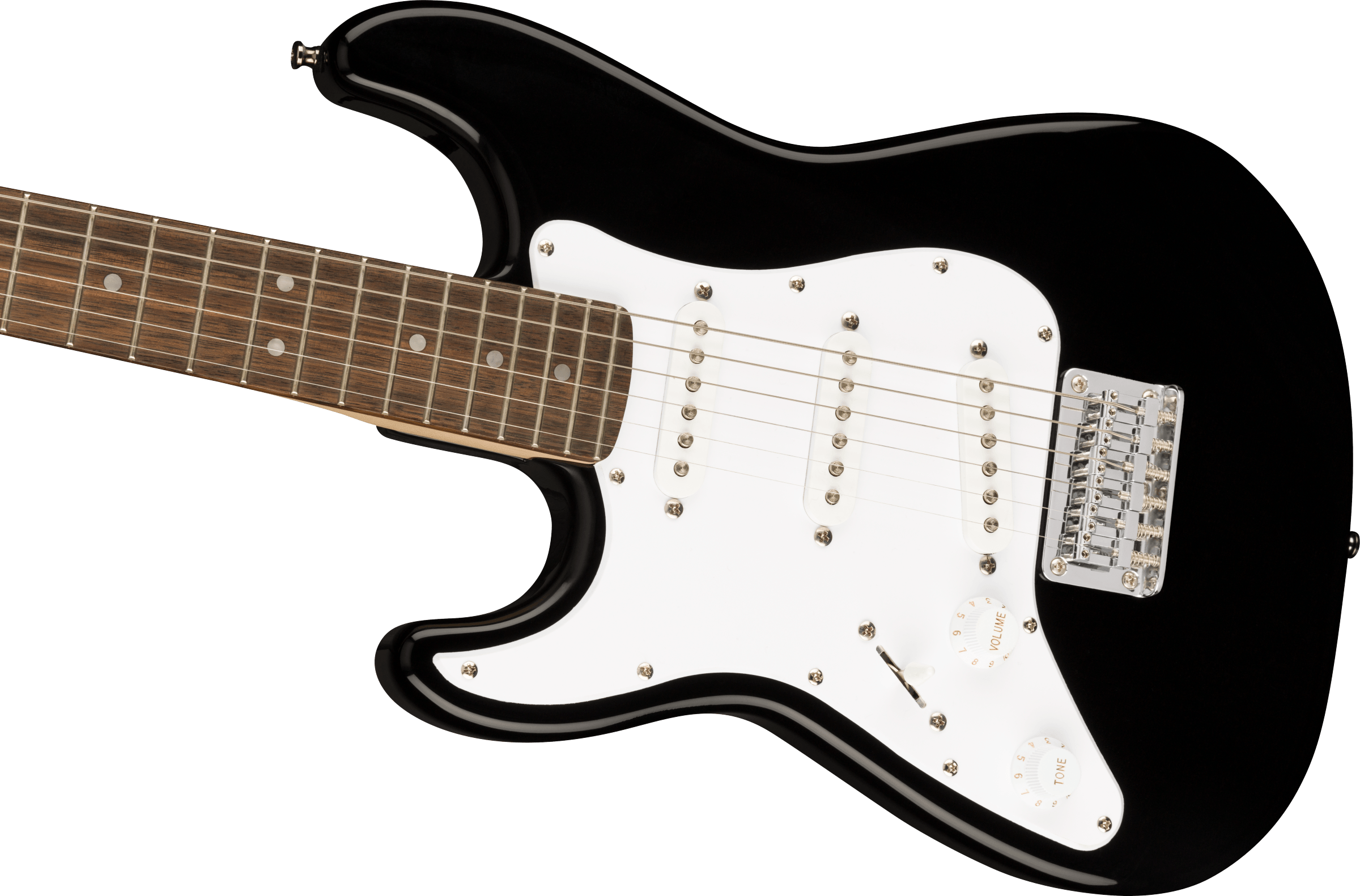 Fender Squier Mini Stratocaster Left-Handed, Laurel Fingerboard, Black