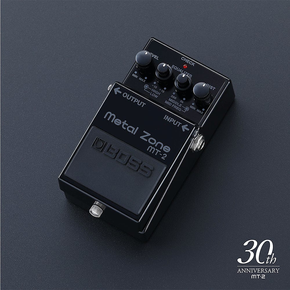 Boss Limited Edition 30th Anniversary MT-2 Metal Zone Pedal