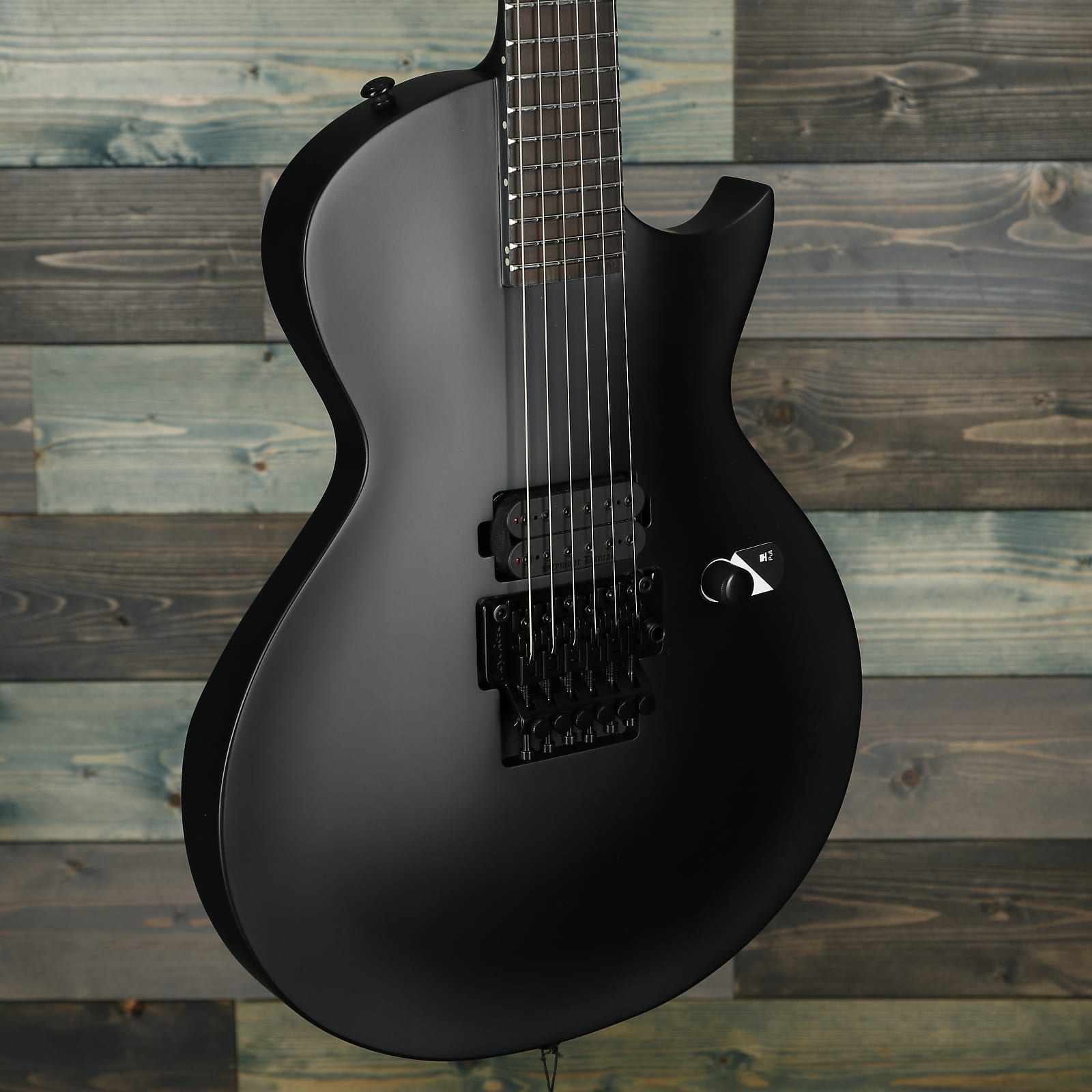 ESP LTD EC-FR Black Metal Series - Black Satin
