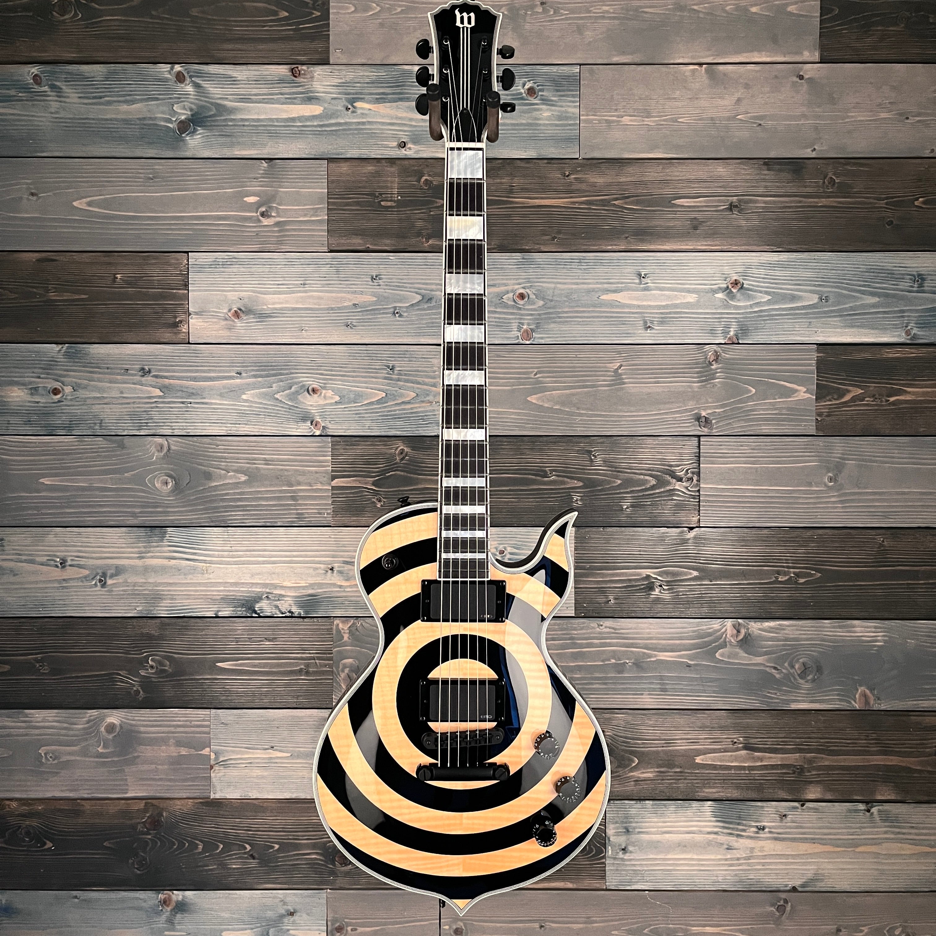 Wylde Audio 4524 Odin Grail Electric Guitar - RawTop