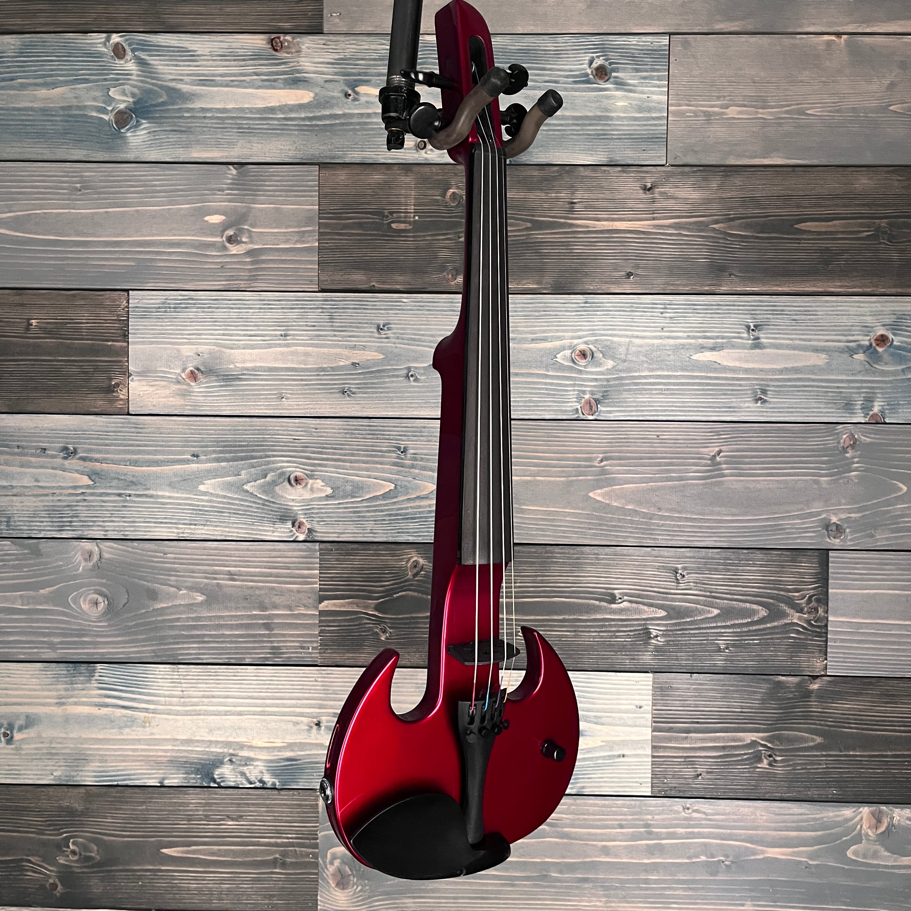 DEMO Wood Violins Stingray SVX4 Violin, Candy Apple Red