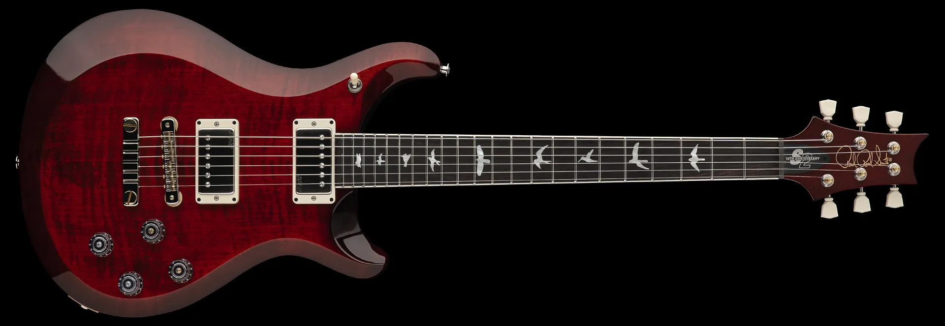 PRS S2 10th Anniversary McCarty 594 Electric - Fire Red Burst