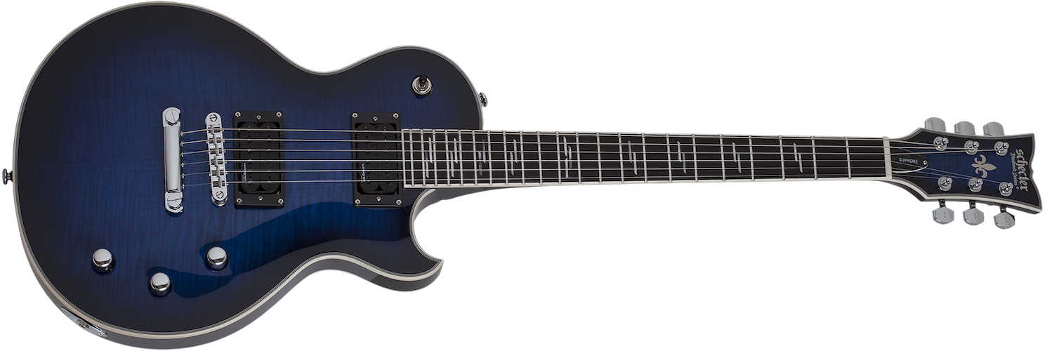 DEMO Schecter 2590 Solo II Supreme Electric -See Thru Blue Burst