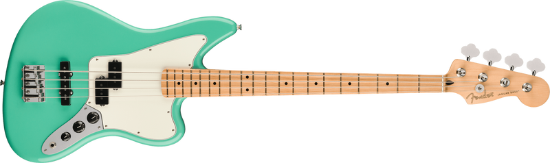 Fender Player Jaguar Bass, Maple Fingerboard, Sea Foam Green