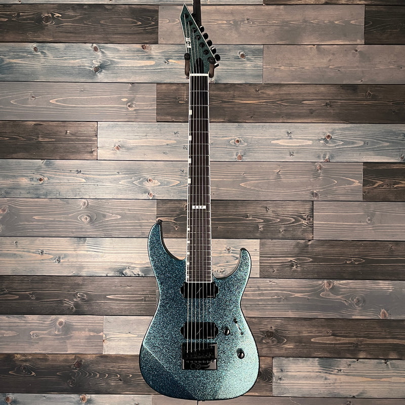 ESP E-II M-II 7B Baritone Evertune - Granite Sparkle