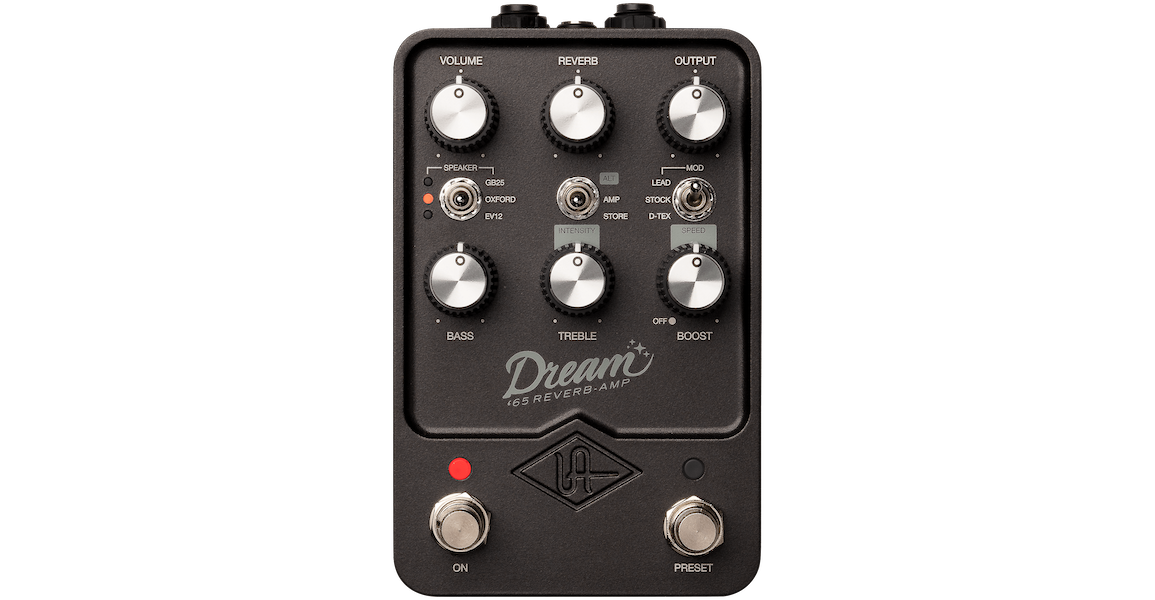 UAFX Dream '65 Reverb Amp Emulation pedal w/ Bluetooth