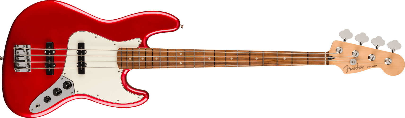 Fender Player Jazz Bass, Pau Ferro Fingerboard, Candy Apple Red