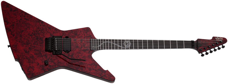 Schecter 478 Patrick Kennison E-1 FR Apocrypha - Red Reign