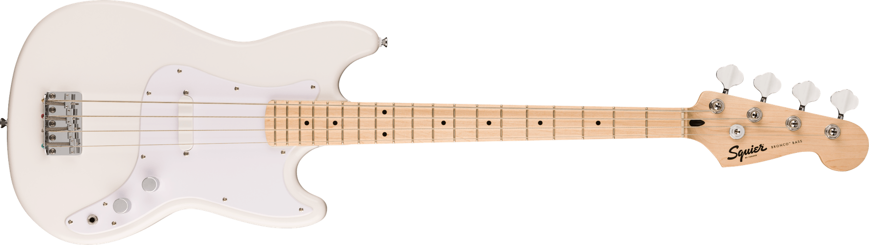 Fender  Squier Sonic Bronco Bass, White Pickguard, Arctic White