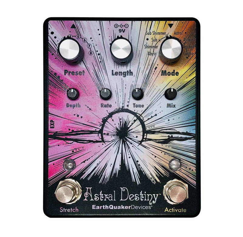 LIMITED EDITION EarthQuaker Devices Astral Destiny Octave Reverberation