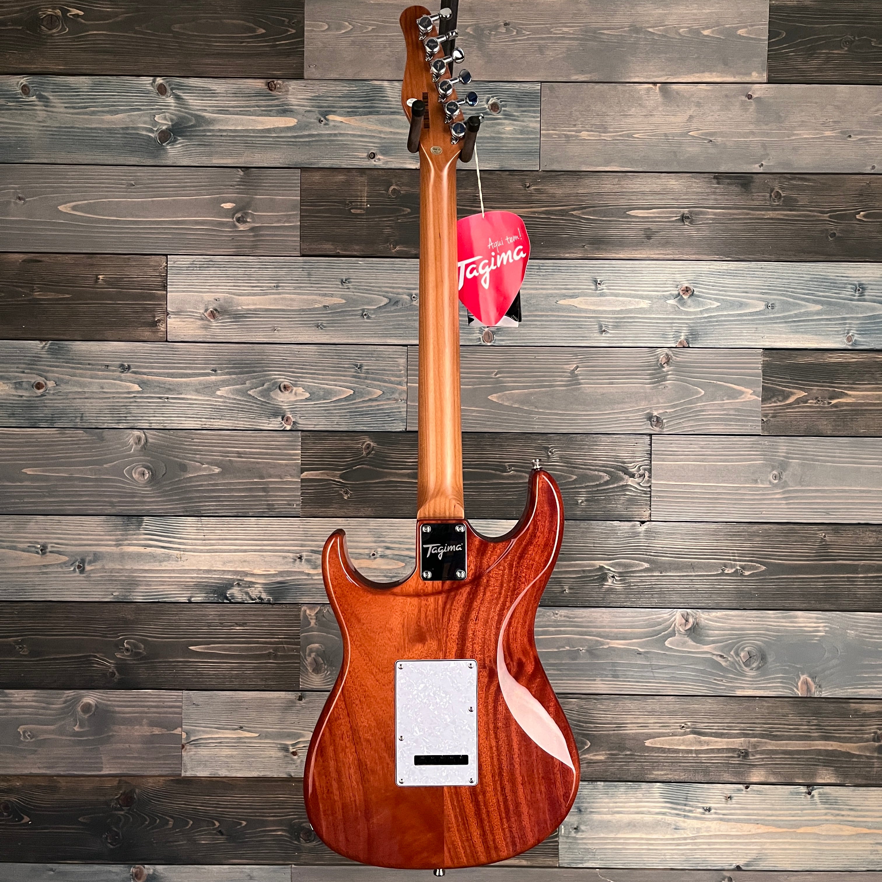 Tagima Stella DW Electric Guitar - Transparent Orange