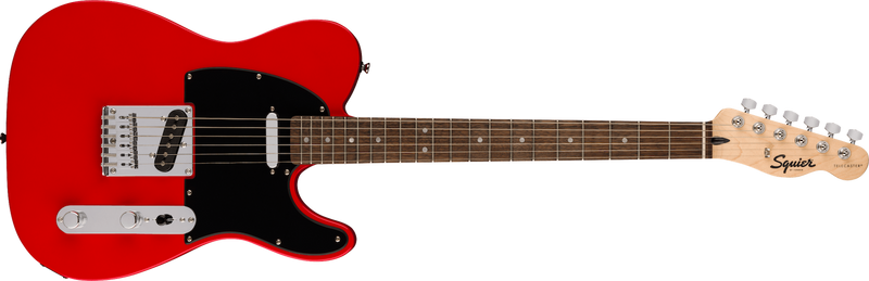 Fender Squier Sonic Telecaster, Laurel Fingerboard, Black Pickguard, Torino Red